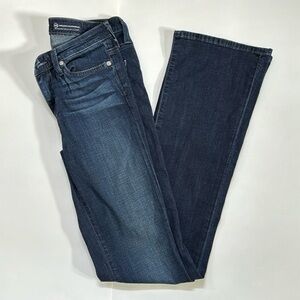 AG Adriano Goldschmied Women's Dark Blue Bootcut Jeans